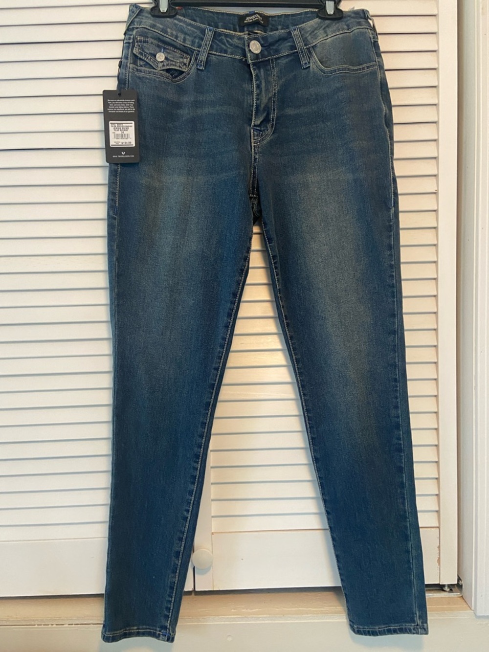 True Religion Jennie Curvy Super Skinny Jeans Woman’s Size 30